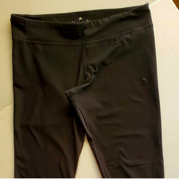 Adidas Climalite Athletic Cropped Workout Legging - Picture 2 of 9
